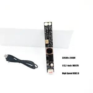 Bilashmart 4K 8MP IMX179 USB Camera Module Autofocus 75 Degree USB Webcam 3264*2448 MJPG OTG UVC USB Plug Play Laptop Computer