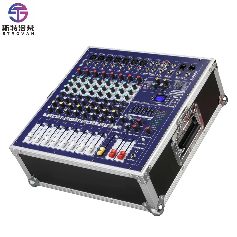 

Professional Audio Video & Lighting System Stage Performance DJ Mixer with Line Array Subwoofer for Stage Performances
