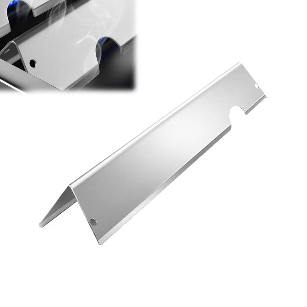 Stainless Steel Flavoring Sticks for Gas Bbq Heavy Duty Thermal Plate 5pcs Stainless Steel Heat Diffuser Plates Lx300 Series