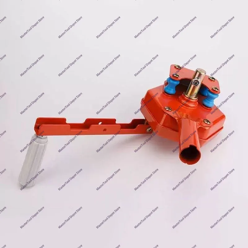 With 4M Chain Hand-Crank Film Rolling Machine Greenhouse Rolling Machine Vegetable Breeding Greenhouse Accessories