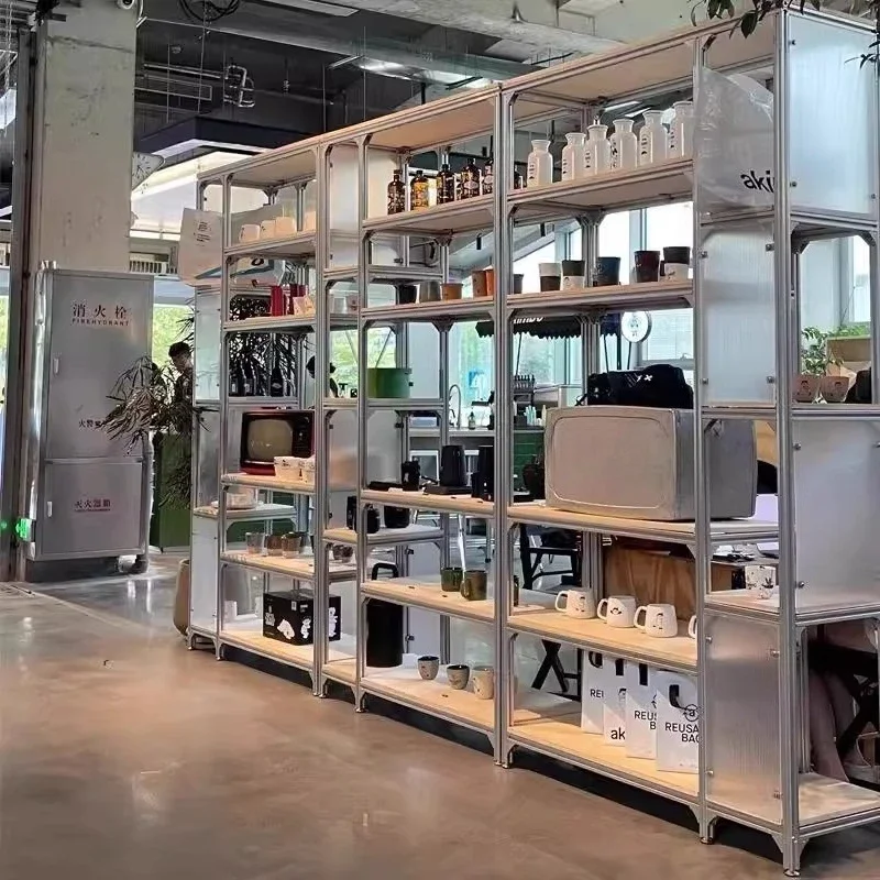 Simple modern marine panel shelves, household storage racks, storage racks