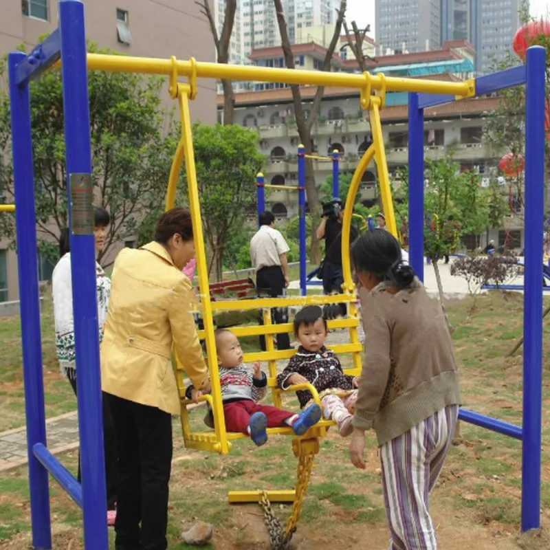

Outdoor Fitness Equipment Two-position Leisure Swing Chair Directly Buried Leisure Swing Chair Amusement Facilities