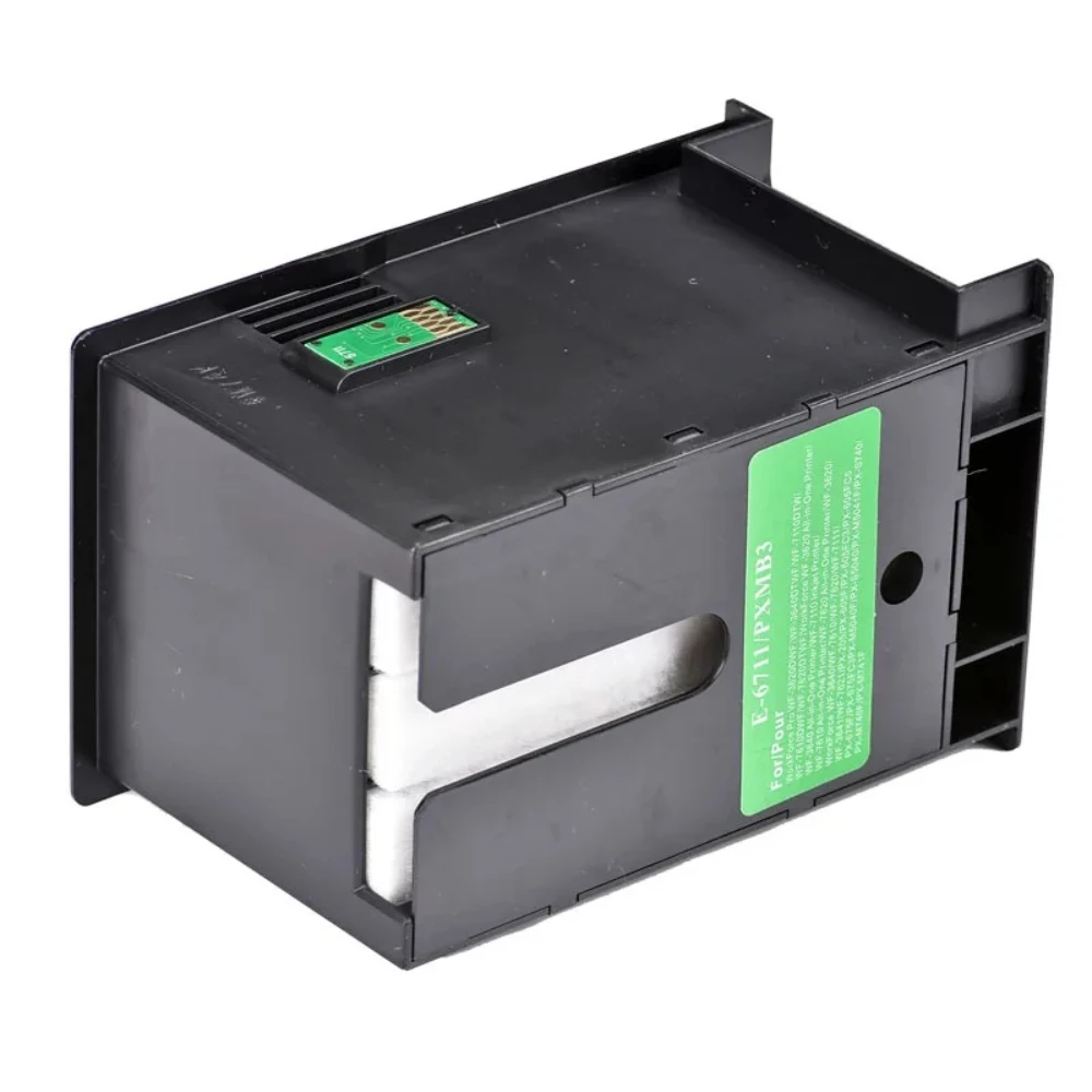 5PCS T6711 Maintenance Box Waste Ink Tank For Epson WF7610 WF7620 WF7720 L1455 WF3010 WF3520 WF3620 Printer