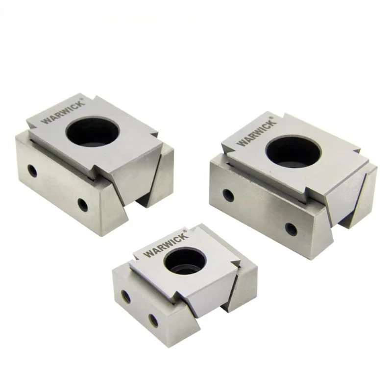 Nuovo prodotto Ganasce lisce MINI Ok Morsetti a cuneo Morsa singola modulare di precisione per lavorazione industriale CNC