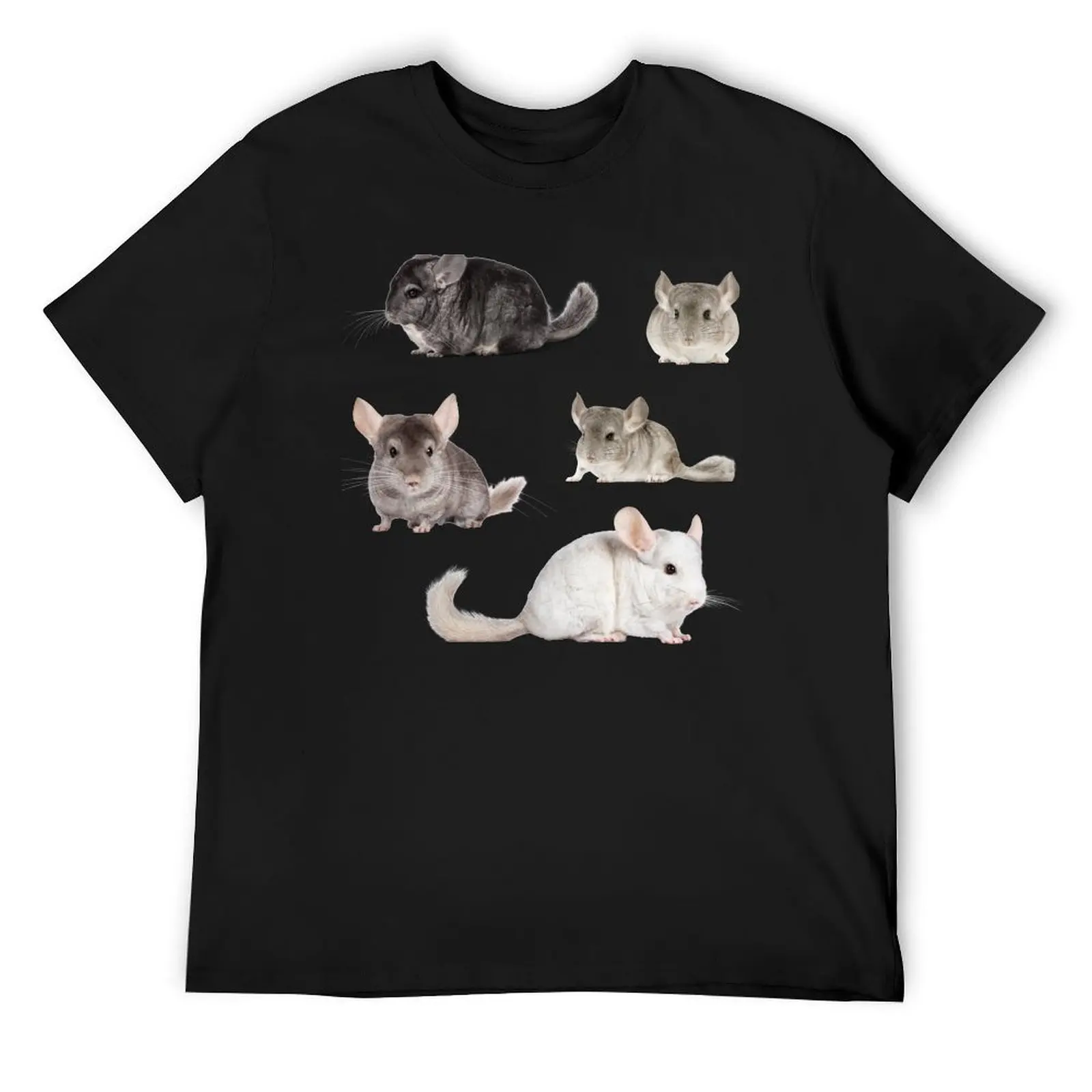 Chinchilla Sticker Pack T-Shirt custom t shirt Aesthetic clothing custom shirt mens graphic t-shirts pack