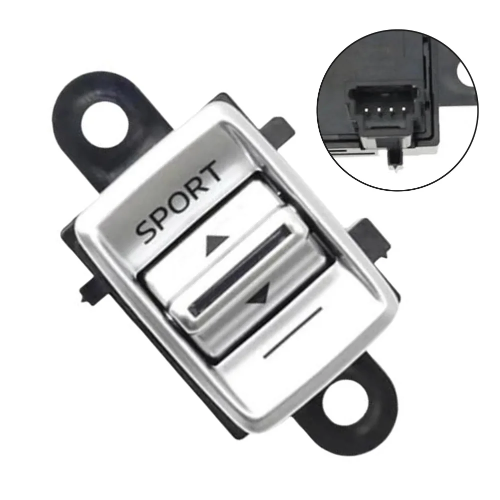 

Car Interior Repair Silver Gear Shifter OEM Fit Plastic Silver Finish Direct Replacement Front LHD As Shown Size
