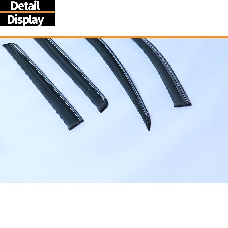 Picture 3: Suitable for Great Wall Haval M4 Florid Cross Window visor Wind & Rain Deflectors No-Drill Design