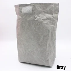 Waterproof Tightly Food Bag Picnic Thermal Insulation Kraft Paper Lunch Bag Waterproof Insulation Bag Lunch Containers