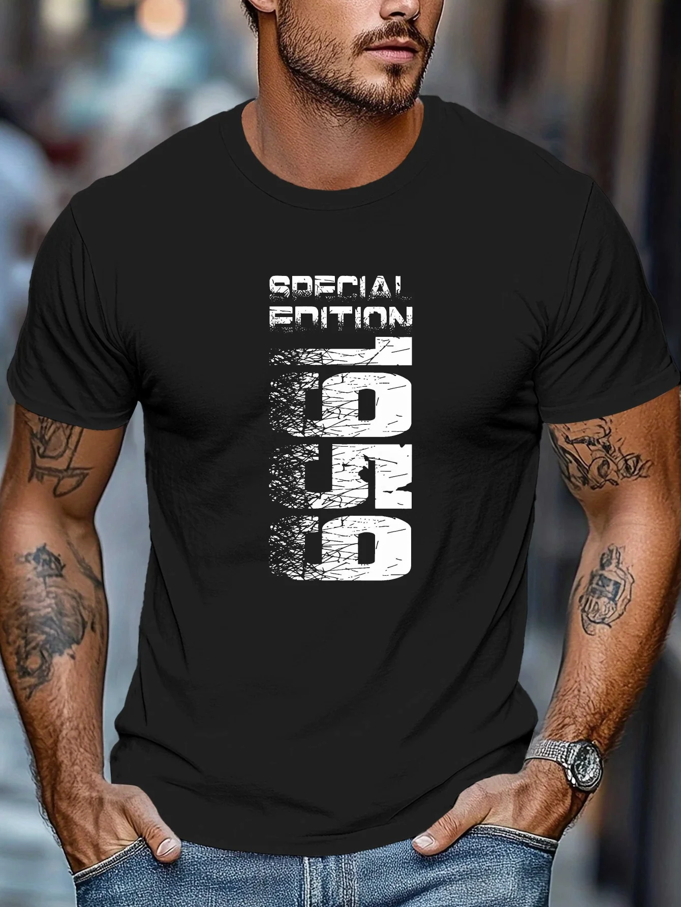 Limited edition 1959 Men's short-sleeved T-shirt summer top