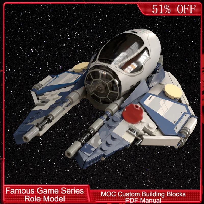 

Набор из 305 деталей Technology Cobalt Streak - Конструктор MOC «Классный истребитель», модульный, креативный дизайн, для самостоятельной сборки, подарок для мальчиков на праздники