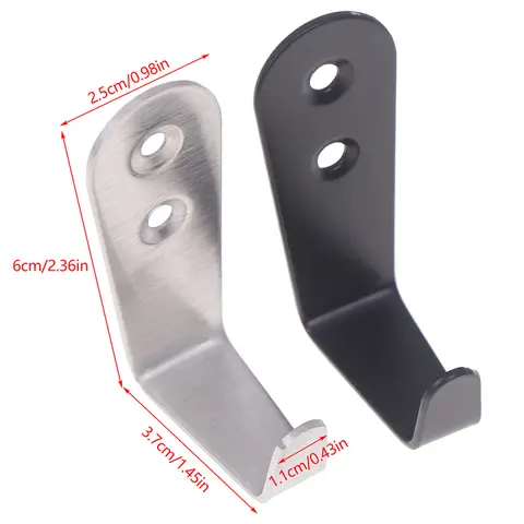 6 st/set väggkrokar i rostfritt stål för MOC Technic F1 W14 E vägghängande bilar (42171 väggkrok) 6 best sales Lego Technic väggfäste - №2