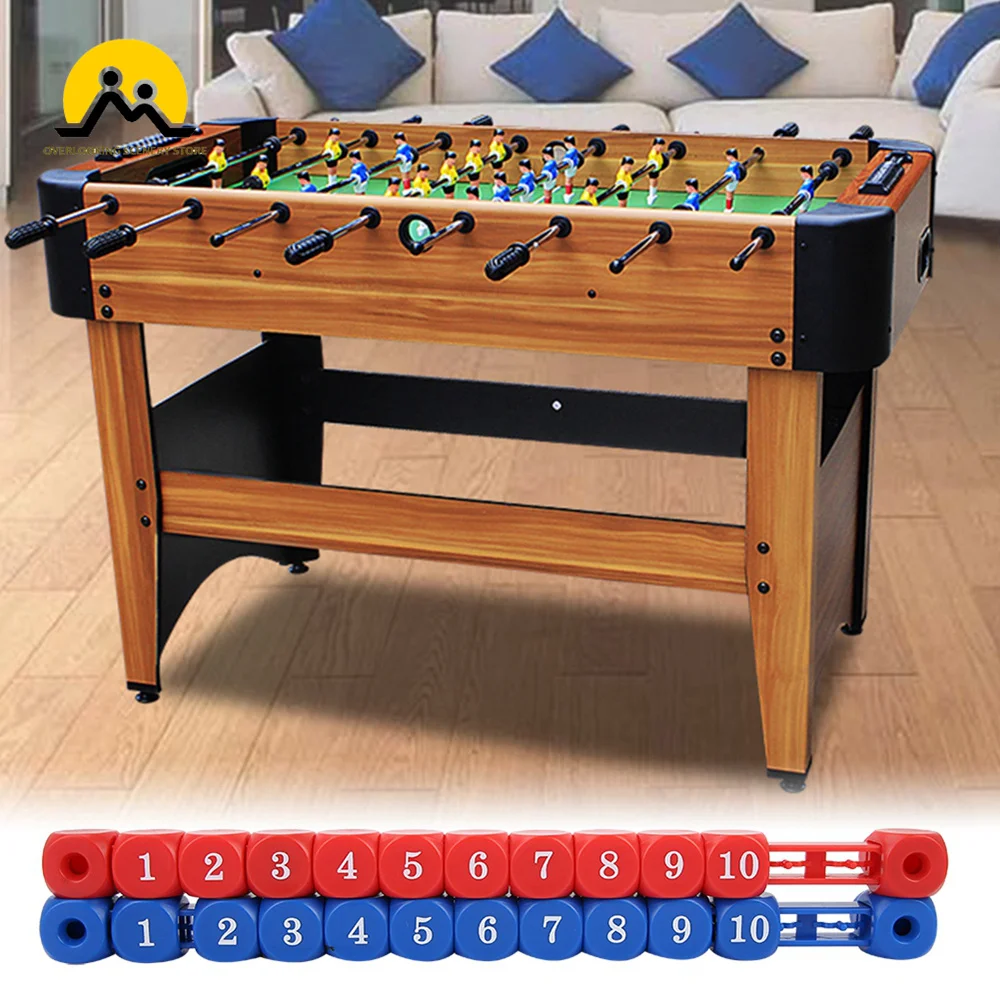 2Pcs Table Football Score Counter 10 Numbers Scoring Score Counter Indicator Soccer Tables Accessories Easy Use For Children