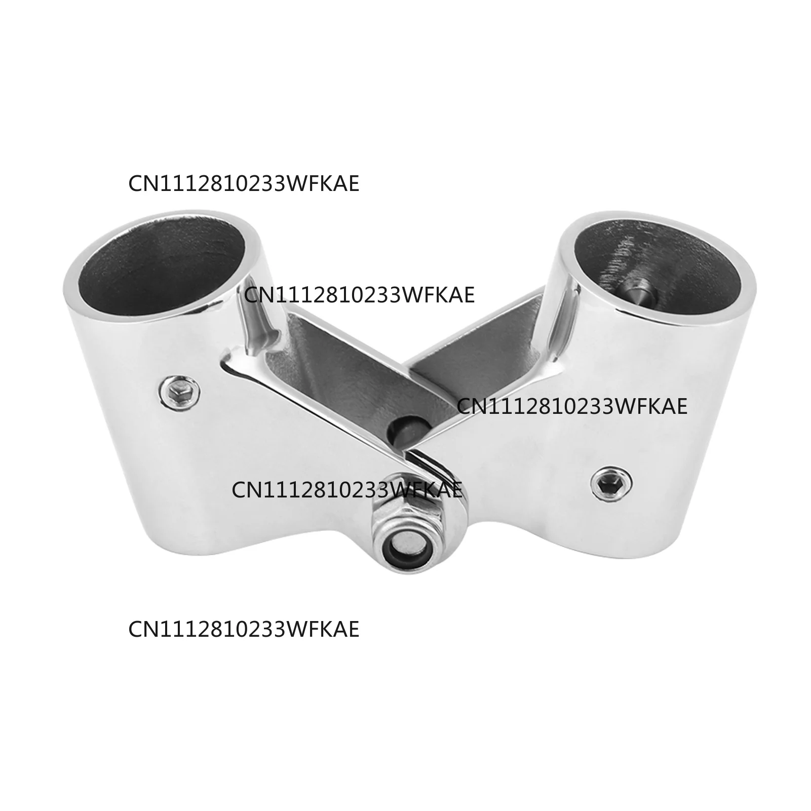 Stainless Steel Folding Swivel Connector Boat Rail Tube Pipe Fittings for Marine Yacht