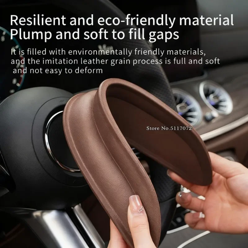 Plug-In Car Seat Gap Filler Elastic EVA Car Seat Crevice Filling Strip Blocker Prevent Dropping For Audi A1 A2 A4 A6 Q5 Q7 Q8