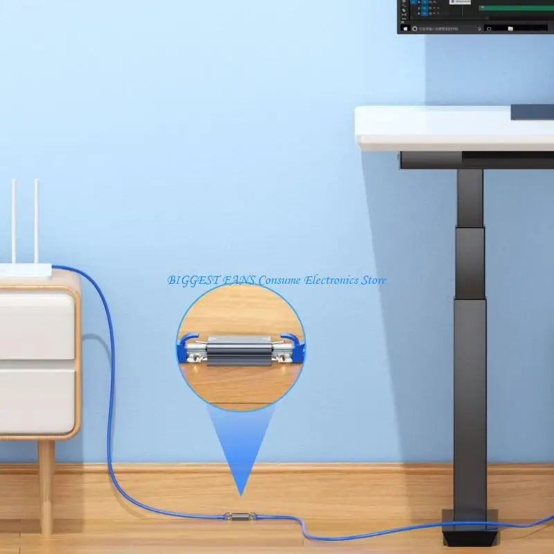 

Разъем Splitter RJ45 Легкая установка для соединения с несколькими устройствами и распределения сигналов