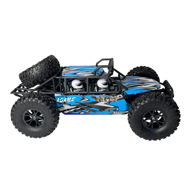 2022 New Agama RC Desert Car Unisex 1/10 Scale Brushed 4WD W/40A ESC/590 Motor/6KG Servo Remote Control Toys RH1061 High Speed