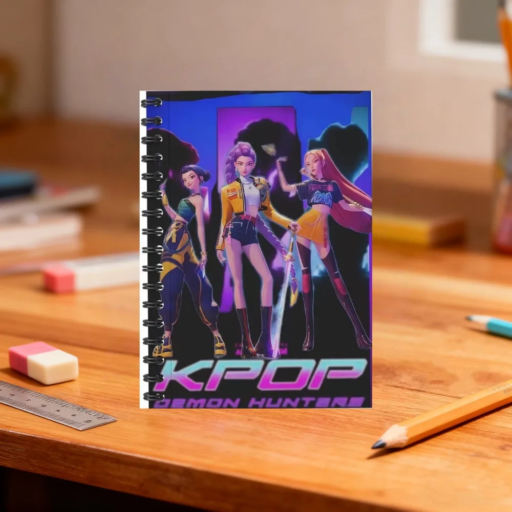 Huntrix Notebooks Kpop Demon Hunter Feestartikelen Demon Hunter K Pop Verjaardagscadeaus Kinderen Briefpapier Leveringen