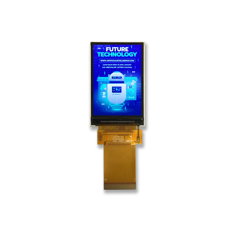 2.4 inch 320x480 ST7701S full viewing angle SPI+RGB interface IPS LCD module