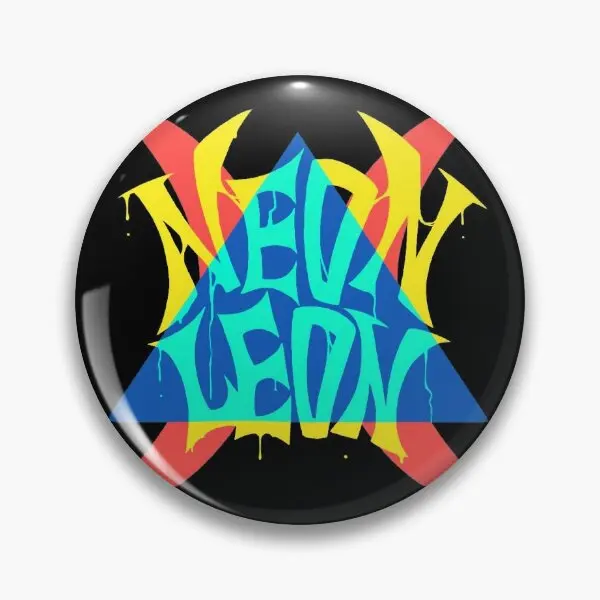 Neon Leon  Soft Button Pin Cartoon Lover Gift Fashion Metal Cute Brooch Creative Clothes Jewelry Women Lapel Pin Funny Decor