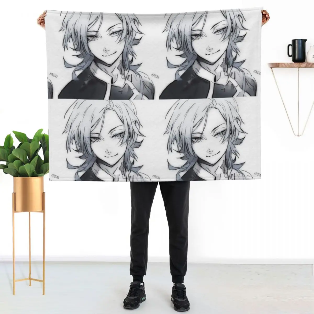 

Michael Kaiser Throw Blanket Decorative Soft Throw Blanket for Couch Sofa