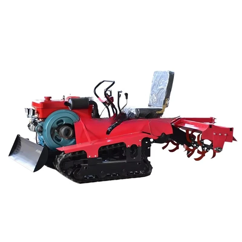 Agricultural Machinery 25hp 35hp 40hp Crawler Tractor Rotary Tiller Cultivator for Tractor