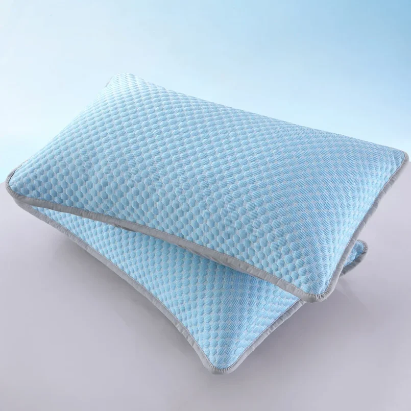 1pc-Summer Cool Bean Pillowcase - Breathable Air Conditioning Pillow Cover for Hot Sleepers No Insert Included 48 x 74cm