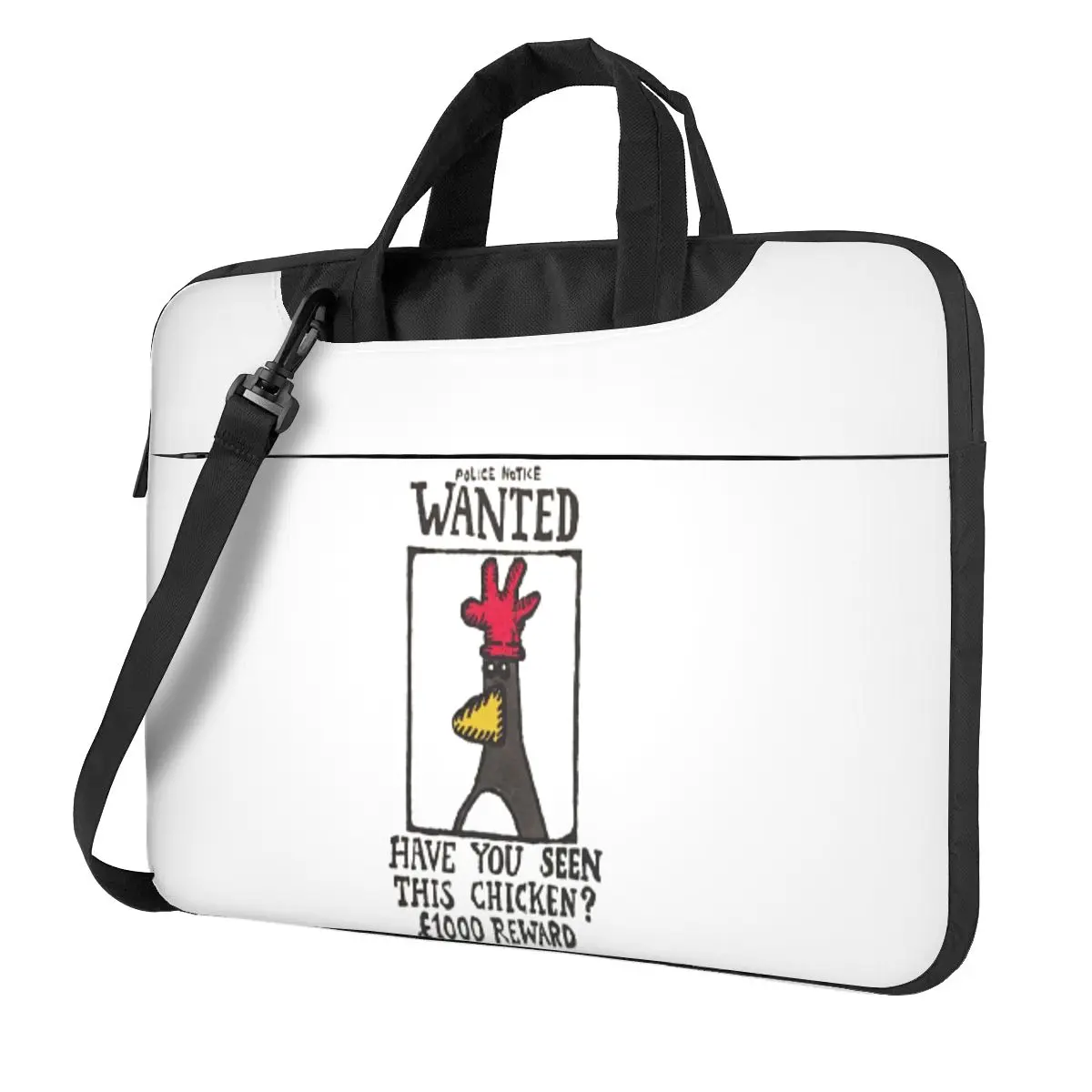 

Сумка для ноутбука через плечо с курицей, сумка для компьютера 13, 14, 15,6 дюймов, чехол для ноутбука Macbook Pro Lenovo