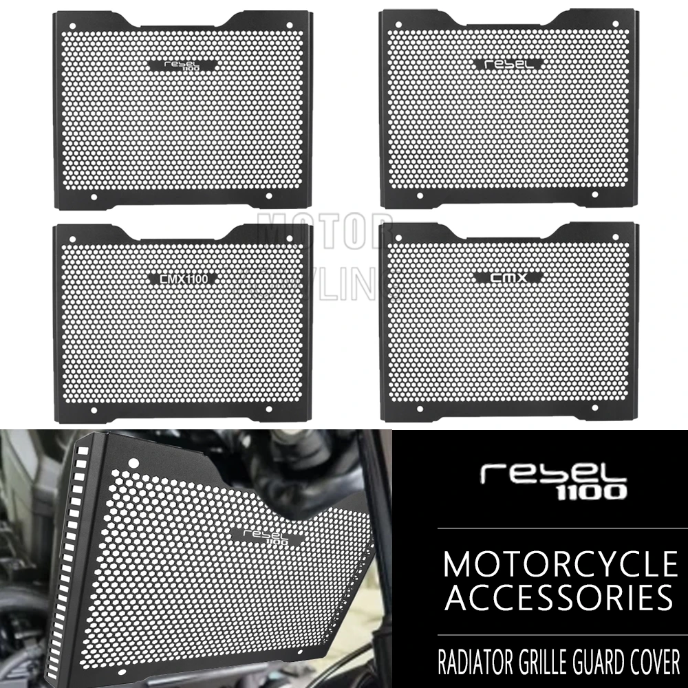Motorrad Zubehör Kühlergrill Schutz Abdeckung Schutz Für Honda Rebel 1100 Rebel 1100 DCT CMX1100 Rebel/DCT 2021-2025 2026