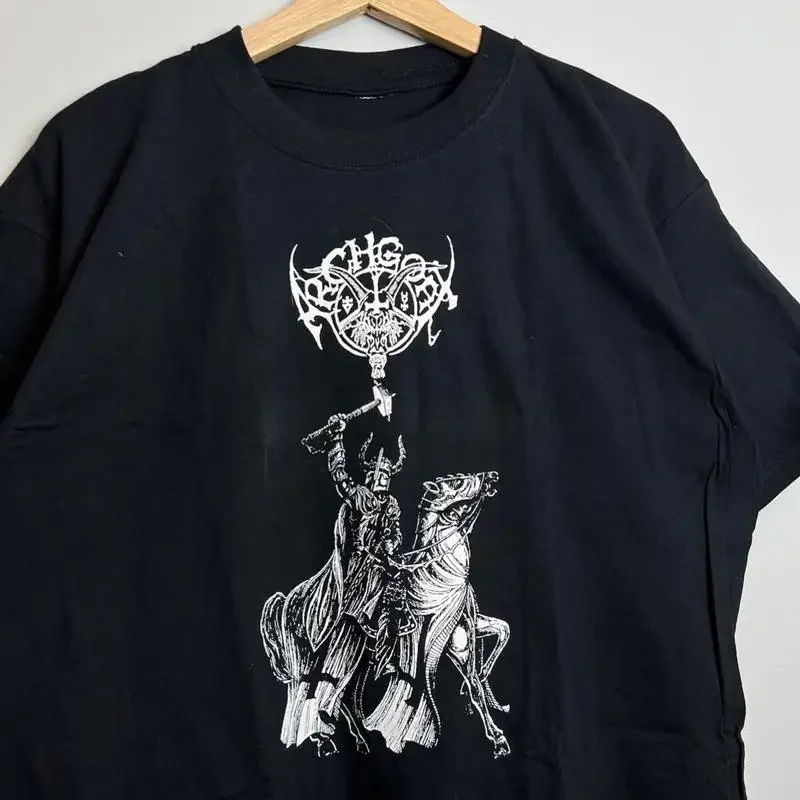 Vintage 00S Y2K Archgoat Black Metal Band All Size S 5Xl T Shirt Mi207