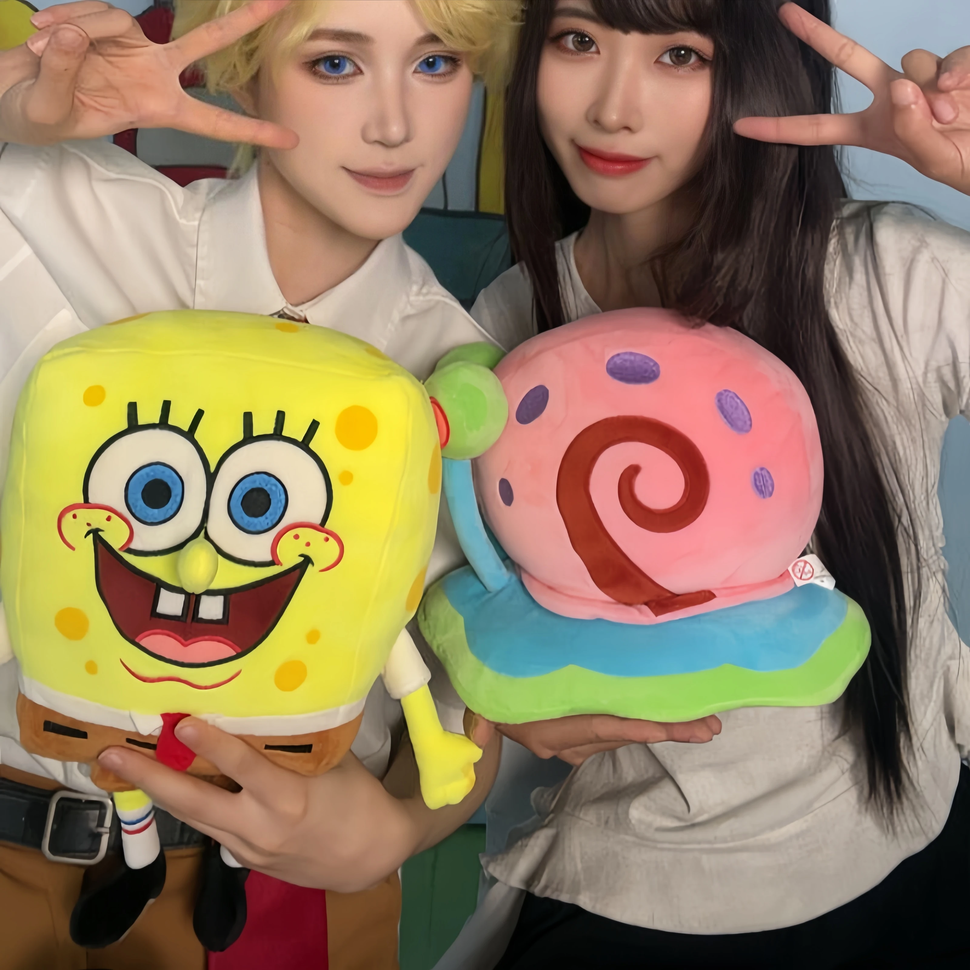 

SpongeBob SquarePants Plush Peluche Doll Patrick Star Eugene H. Krabs Gary the Snail Plush Toy Throw Pillow Cute Plushies Doll