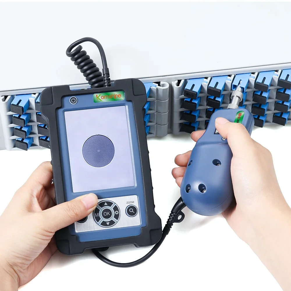 

KIP-600V Portable Microscope, 400x Fiber Optic End, Face Inspection, Fiber Connector, Face Detector