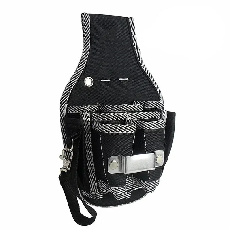 Multifunctional Tool Bag Canvas Tool Holder Tool Bag Belt Pocket Pouch Bag Electrician Waist Pocket Case Screwdriver Kit