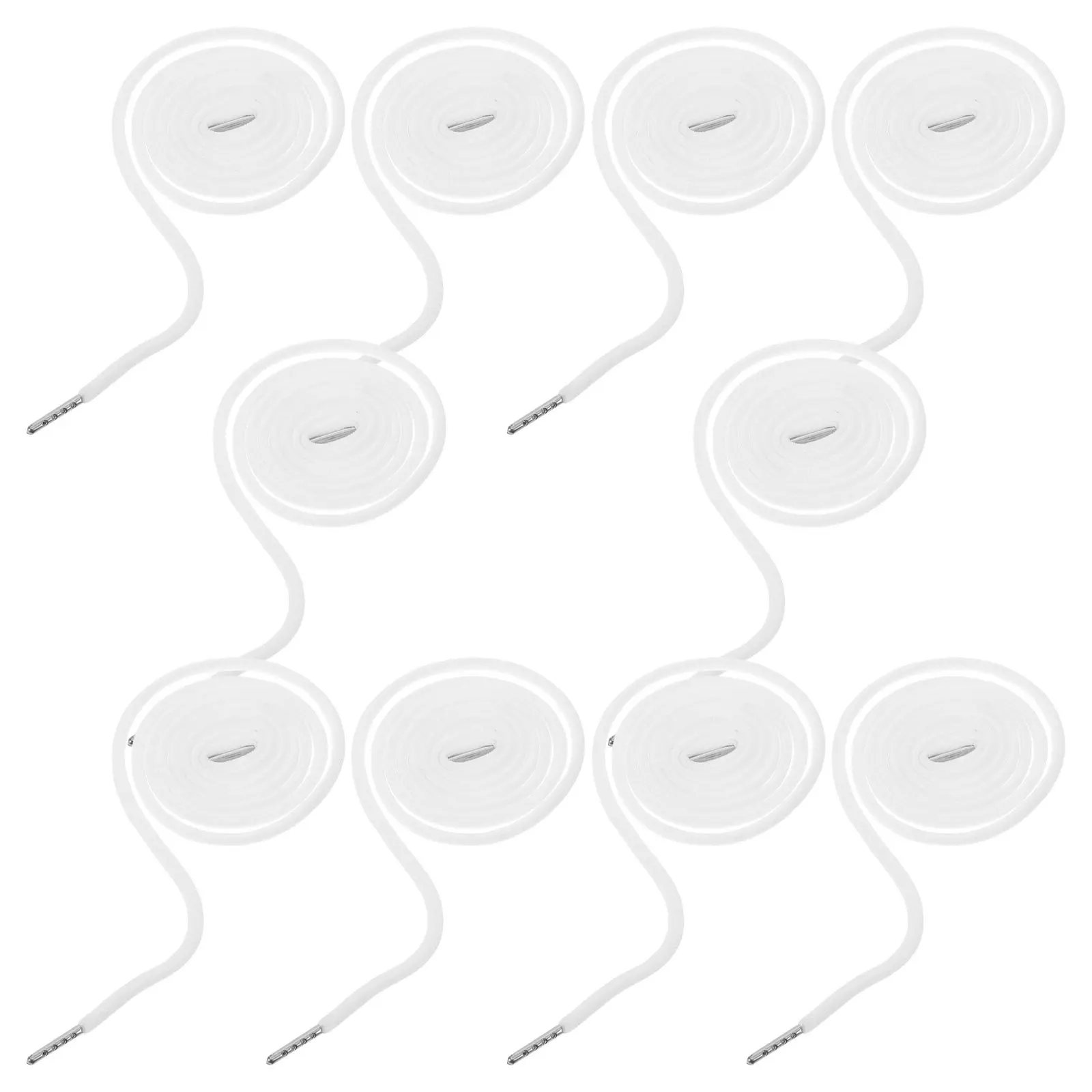 10Pcs Strong Sturdy Polyester Drawstring Replacement for Hoodies Sweatpants Trousers Pants Shorts Coats Hats Shoe Laces Crafts