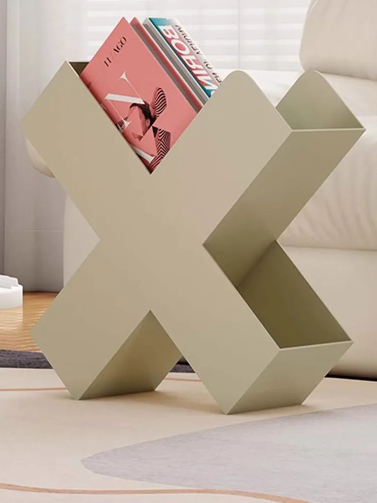 Nordic Light Luxury Home Art Decorations Metal Bookshelf Modern Simplicity Creative Design 