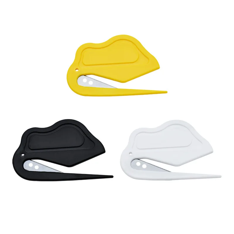 1 Piece Letter Opener Envelope Mail Slitter With Razor Wrapping Cutter Box Mail Double-edged Safety Opener For Home Office Paper