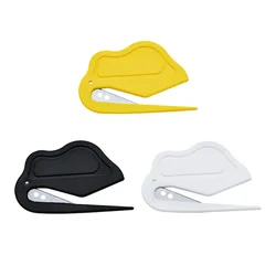 1 Piece Letter Opener Envelope Mail Slitter With Razor Wrapping Cutter Box Mail Double-edged Safety Opener For Home Office Paper