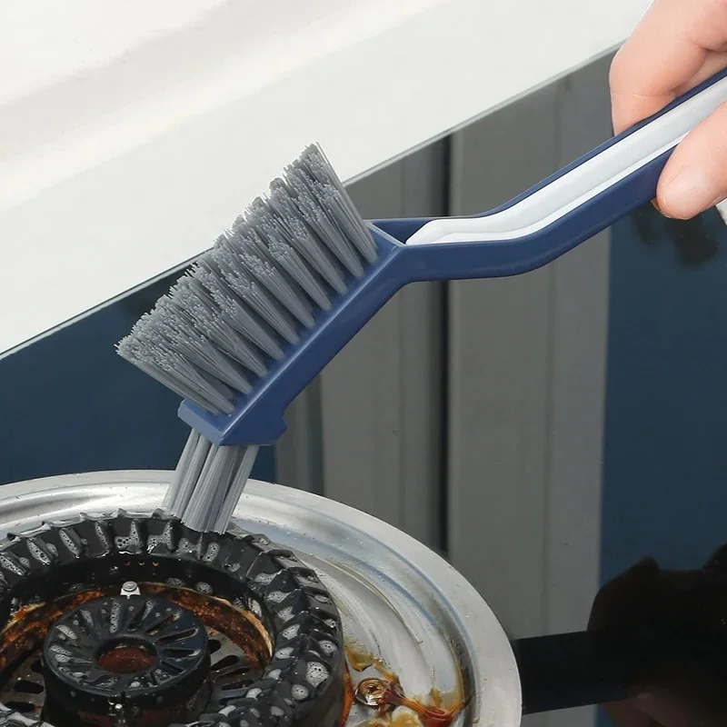 Multipurpose Bathroom Tile Floor Gap Cleaning Brush Window Groove Hand Cleaning Brush Household Wall Corner Kitchen Tool