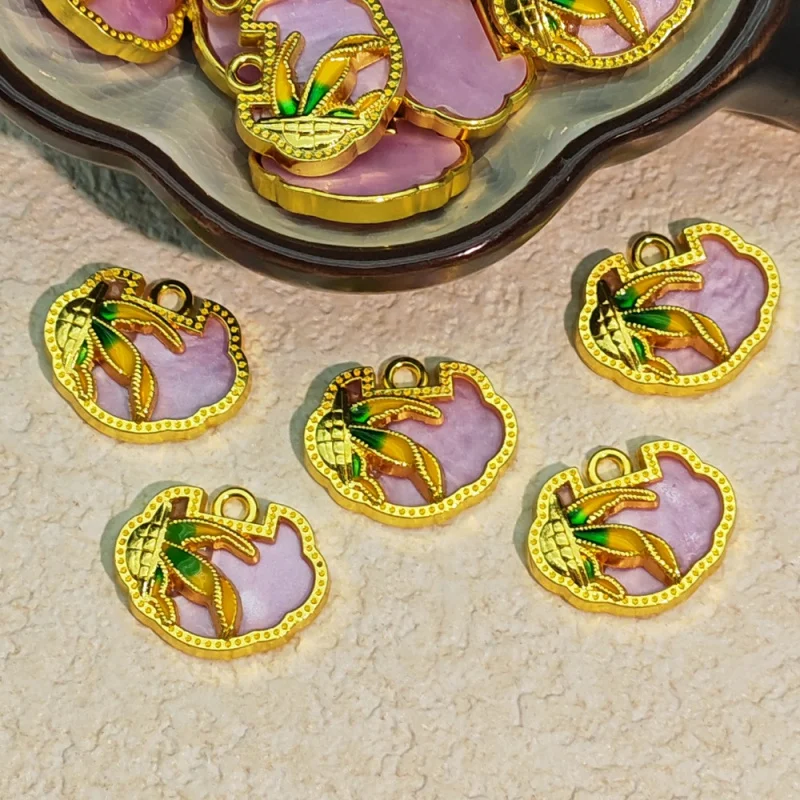 20pc set Bamboo Qipao Pendant Ruyi Longevity Lock Happiness on Eyebrows Ancient StylediyBracelet Necklace