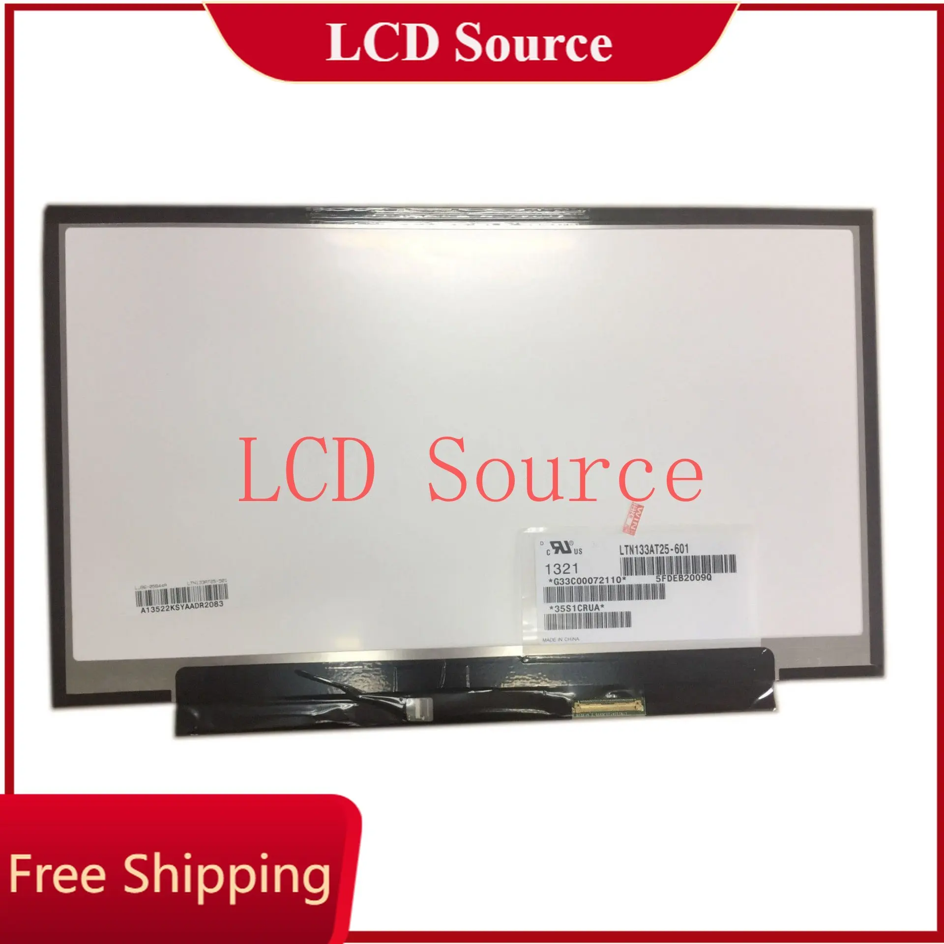 LTN133AT25-601 13.3 inch Slim Display LCD SCREEN LTN133AT25 501 601 T01