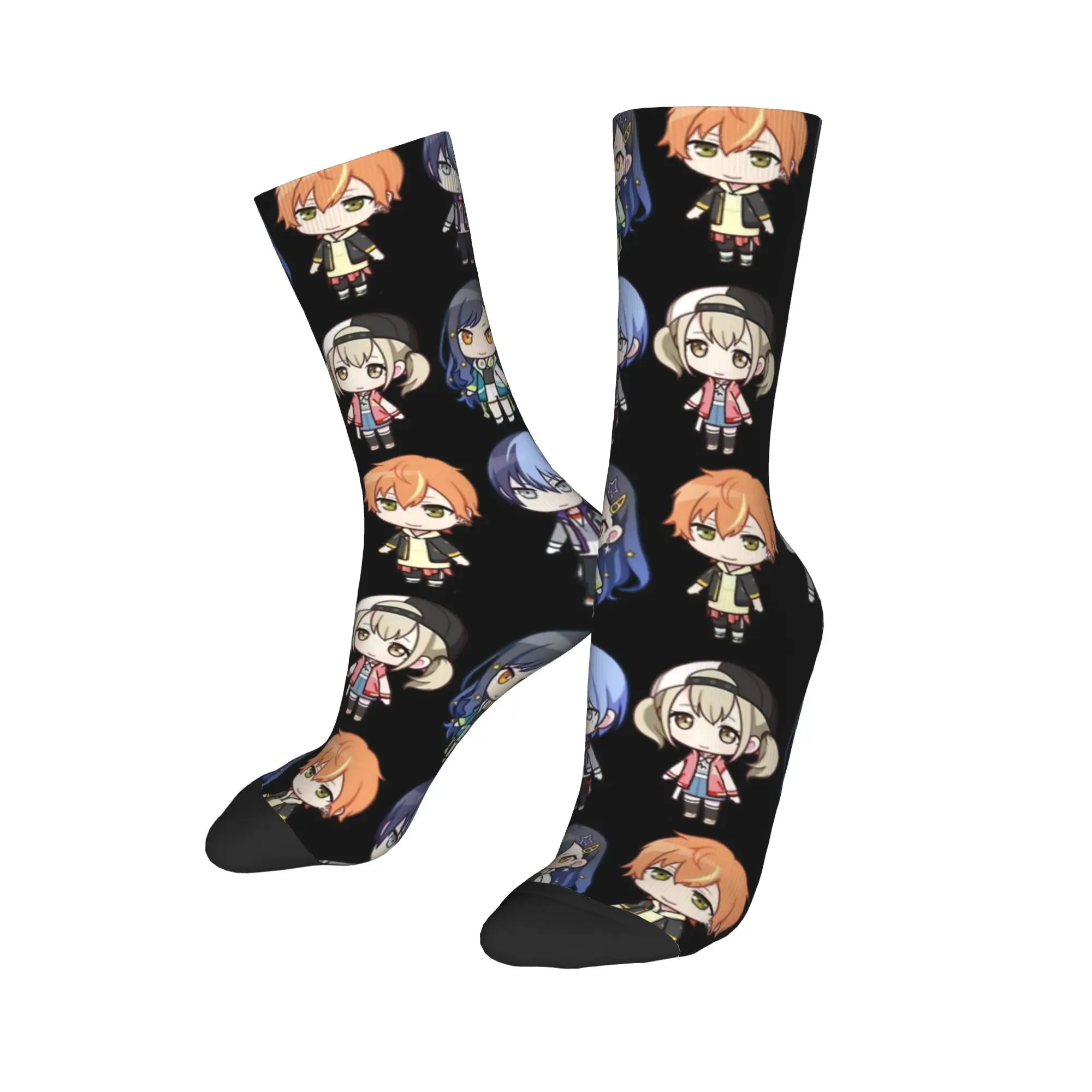 New Male Men Socks Crazy Project Sekai Rui Kamishiro Sock Polyester  Skateboard Women's Socks Spring Summer Autumn Winter