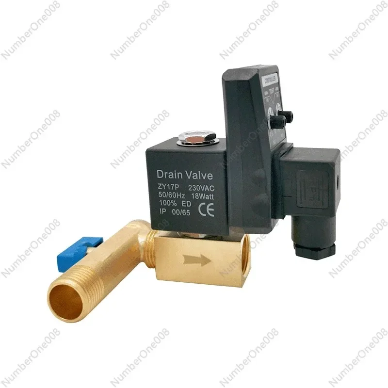 Water automatic electronic drainage solenoid valve, split 4 points 1/2 16bar
