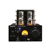 80W + 80W HiFi 튜브 앰프 홈 시어터 용 고출력 발열 오디오 스피커 앰프 이어 앰프가있는 Bluetooth 5.0 1