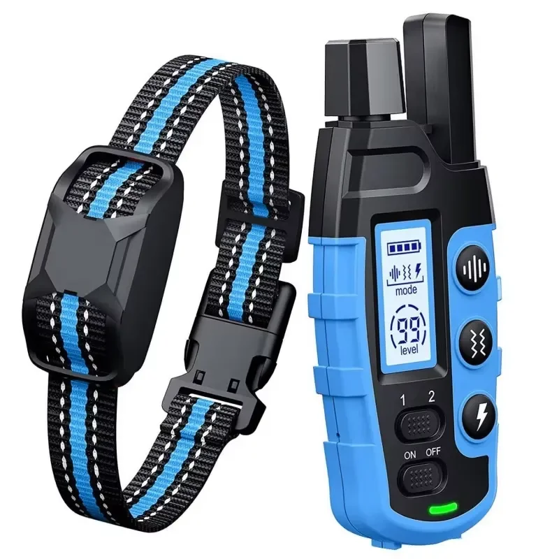 for Intelligent Color Screen Dog Bark Collar Rechargeable 100 Percent Waterproof Training Collar with Beep Vibration and