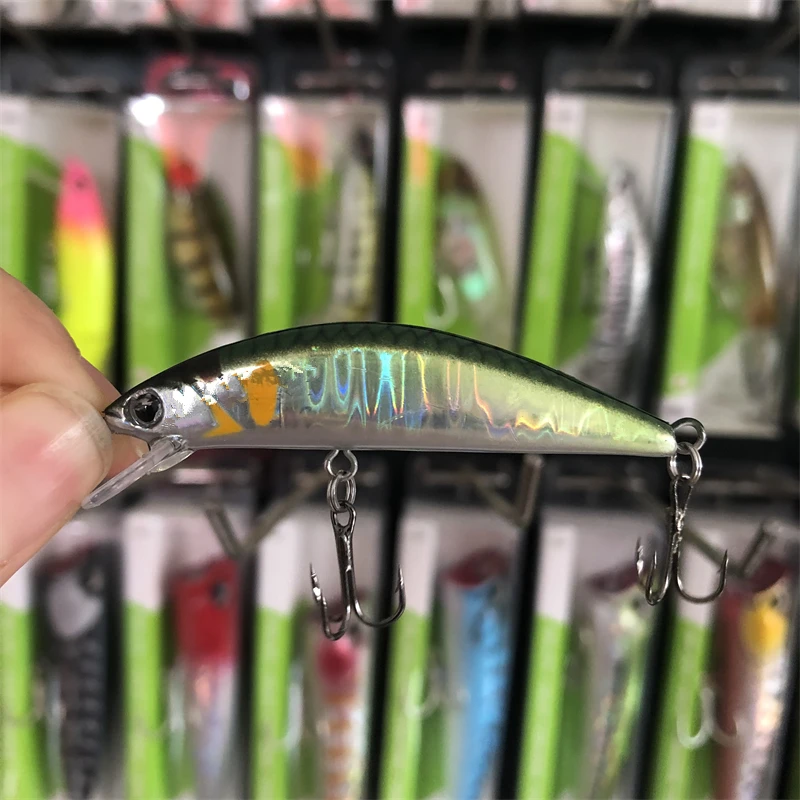 LURETV اليابان جاكال نفس النمط تيمون تريكورول تدفق الأساسية 55HW قوس قزح سمك السلمون المرقط أعلى الفم إغراء #5