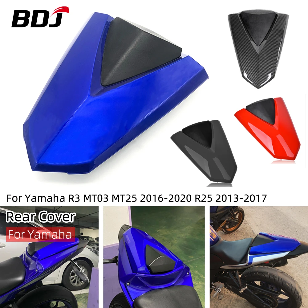 

BDJ MT03 MT25 YZFR3 YZFR25 Motorcycle Rear Passenger Seat Cover Cowl Pillion For Yamaha MT-03 MT-25 2020 YZF R3 R25 2013-2017