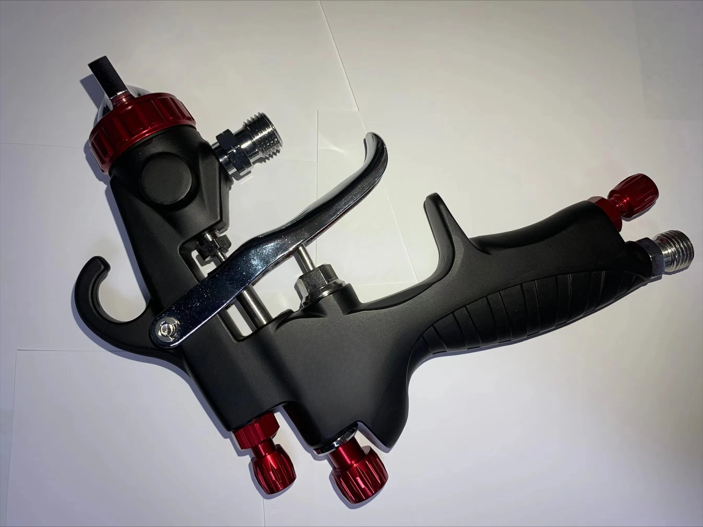 Pistola de pulverização de cabeça única Item LYH-MF-71 Nova atualização de pistola para pintura de trabalho de carro Nano Chrome Pistola de pulverização