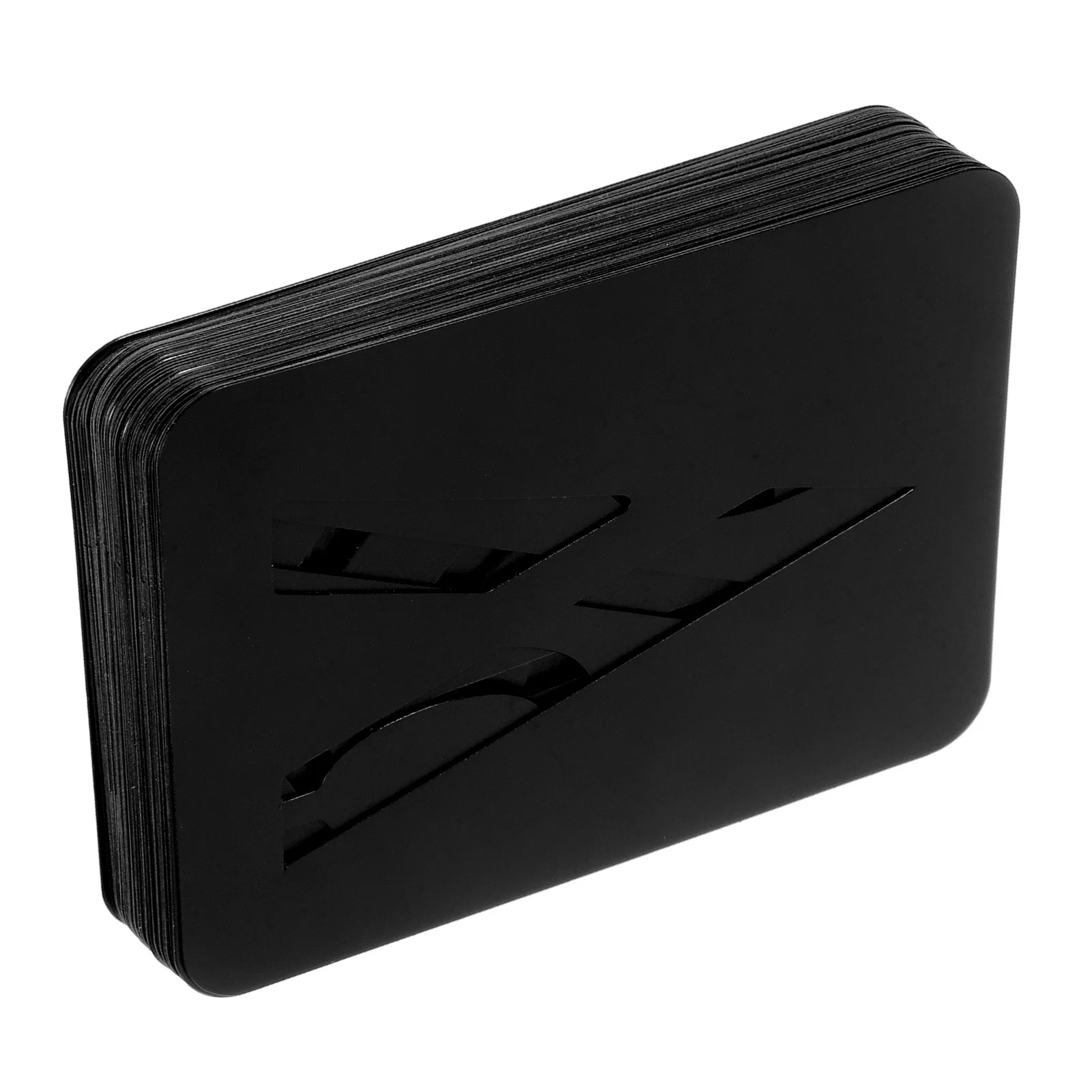 42 قطعة من استنسل أرقام الحروف البلاستيكية المجوفة DIY جدار الأثاث اللوحة قوالب الأبجدية رذاذ الطلاء الاستنسل