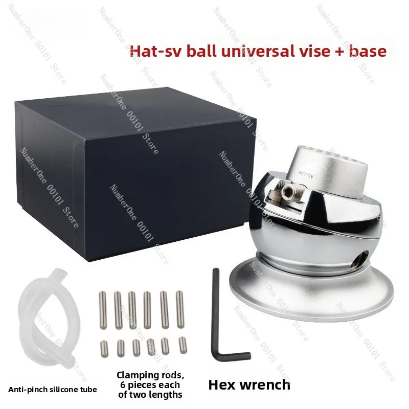 Precision universal free rotate spherical vise model restoration inlaid fixed clamping