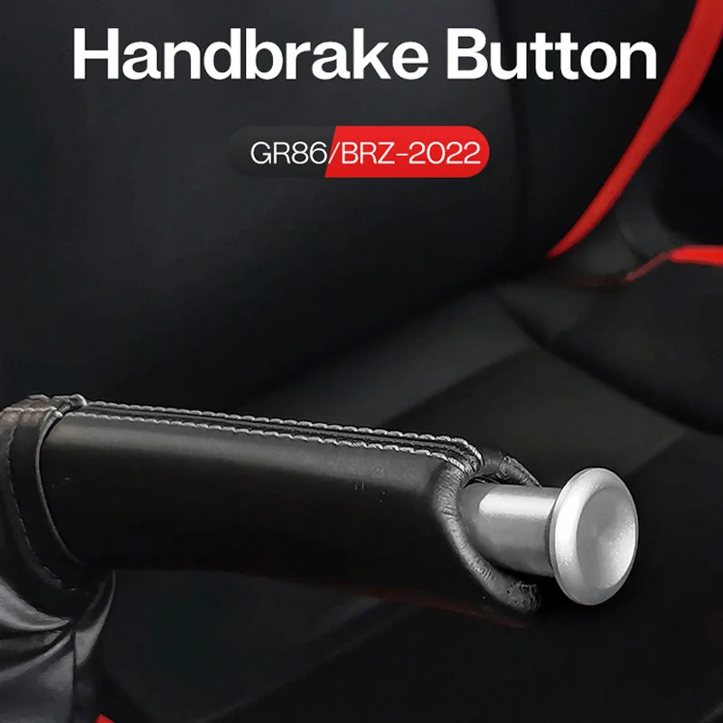 For Toyota GR86 BRZ 2023 2022 Accessories Turn Knob Drift Button Hand E Brake Handle Handbrake Emergency Cover Aluminium Alloy