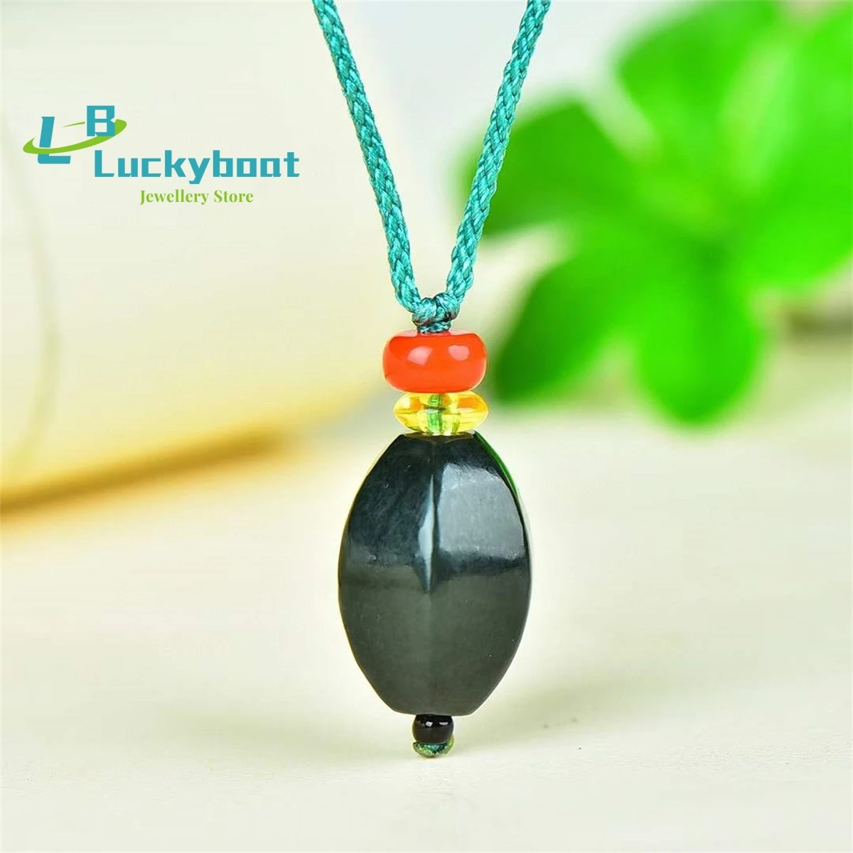 Natural Hotan Jade Diamond Clipper Card Pendant Simple and Elegant Personality Fashion Versatile for Men and Women